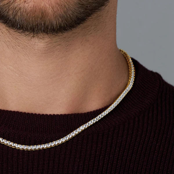 TENNIS CHAIN (GOLD) - 3MM