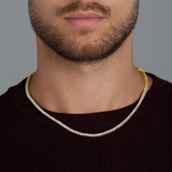 TENNIS CHAIN (GOLD) - 3MM