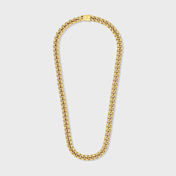 CUBAN LINK CHAIN (GOLD) - 10MM