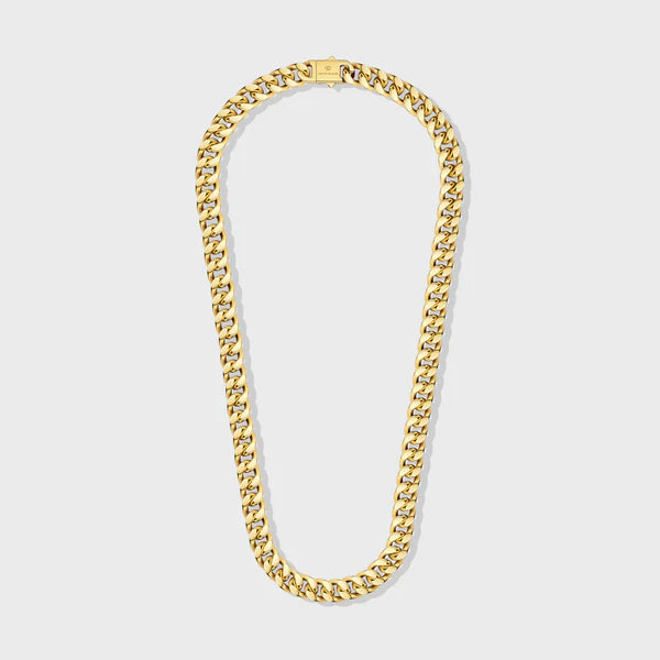CUBAN LINK CHAIN (GOLD) - 12MM