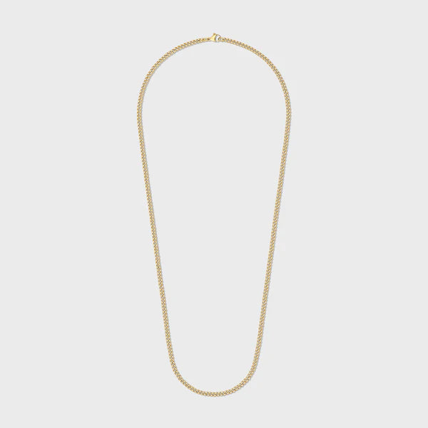 MICRO CUBAN LINK CHAIN (GOLD)