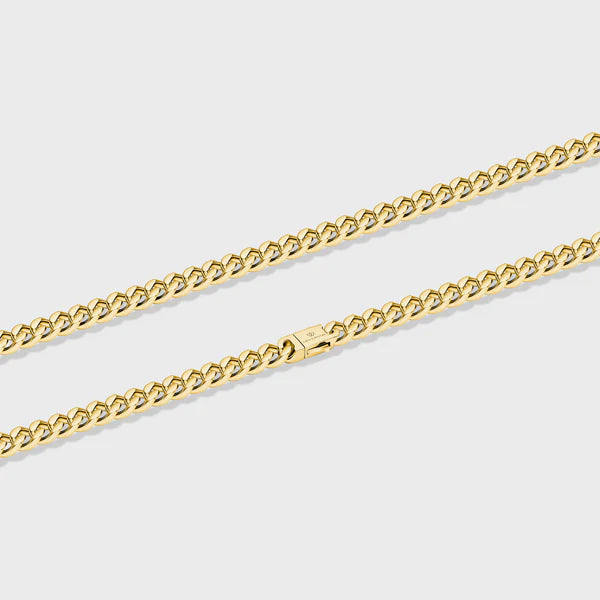 CUBAN LINK CHAIN (GOLD) - 5MM