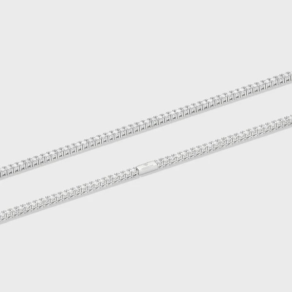 TENNIS CHAIN (SILVER) - 3MM