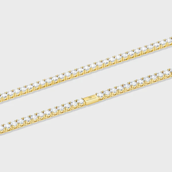 WOMEN'S TENNIS CHAIN (GOLD) - 5MM