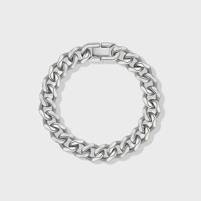 CUBAN LINK BRACELET (SILVER) - 12MM