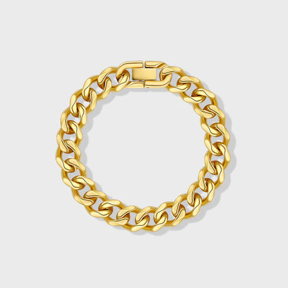 CUBAN LINK BRACELET (GOLD) - 12MM