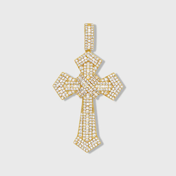 ARROW CROSS PENDANT (GOLD)