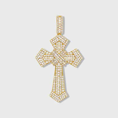 ARROW CROSS PENDANT (GOLD)