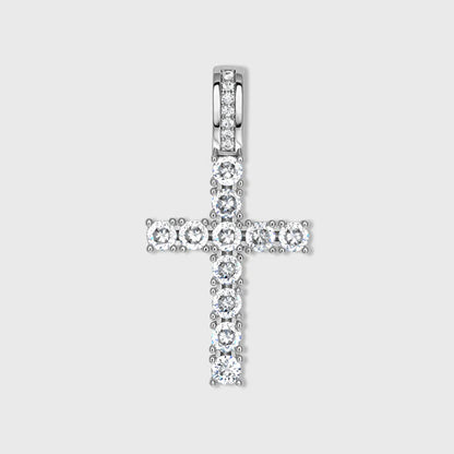 SMALL CROSS PENDANT (SILVER)