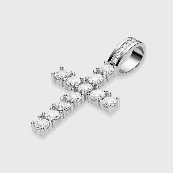 SMALL CROSS PENDANT (SILVER)