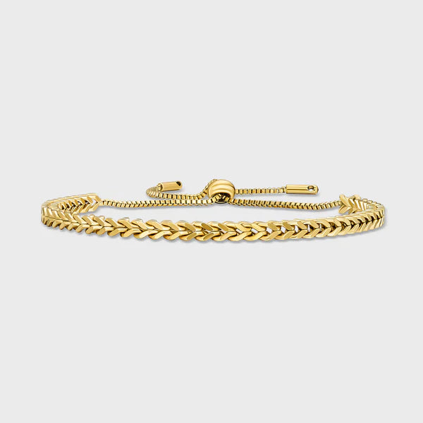 FRANCO BRACELET (GOLD) - 3MM