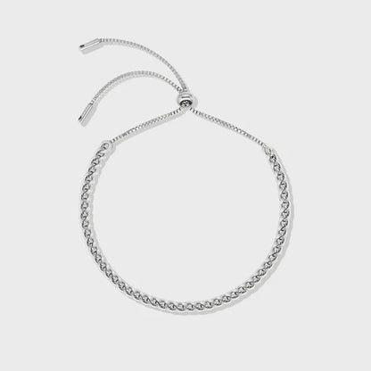 WOMEN'S FRANCO BRACELET (SILVER) - 3MM