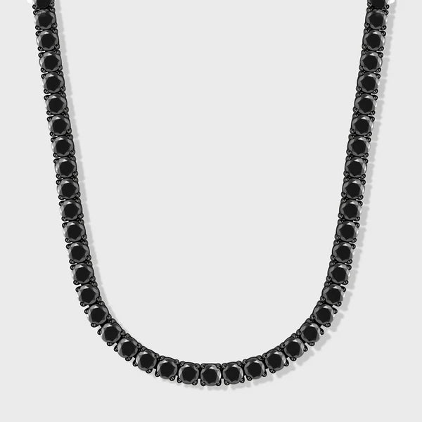 TENNIS CHAIN (BLACK) - 4MM