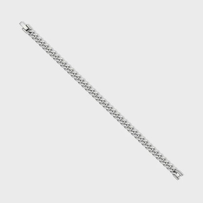 WOMEN'S CUBAN LINK BRACELET (SILVER) - 5MM