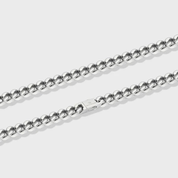 CUBAN LINK CHAIN (SILVER) - 10MM