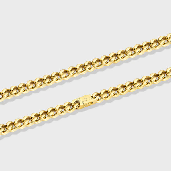 CUBAN LINK CHAIN (GOLD) - 10MM