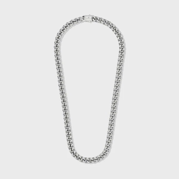 CUBAN LINK CHAIN (SILVER) - 10MM