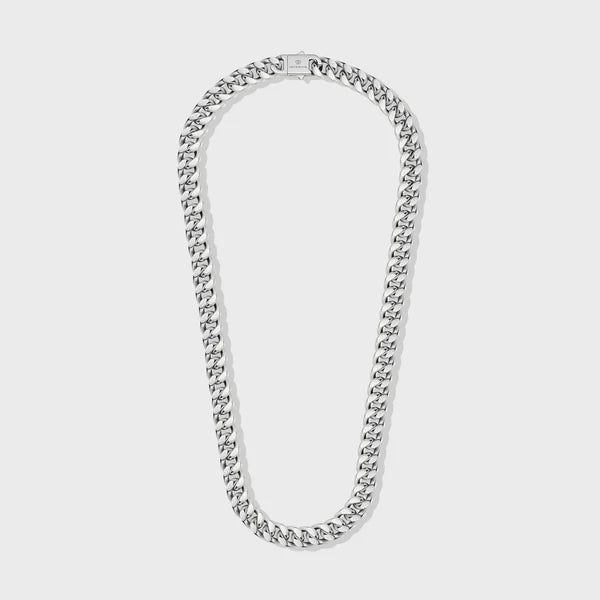 CUBAN LINK CHAIN (SILVER) - 12MM