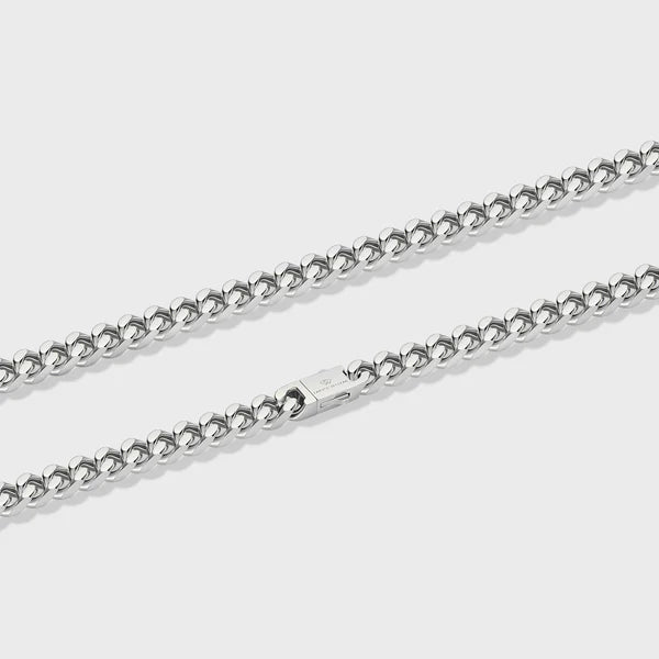 CUBAN LINK CHAIN (SILVER) - 8MM