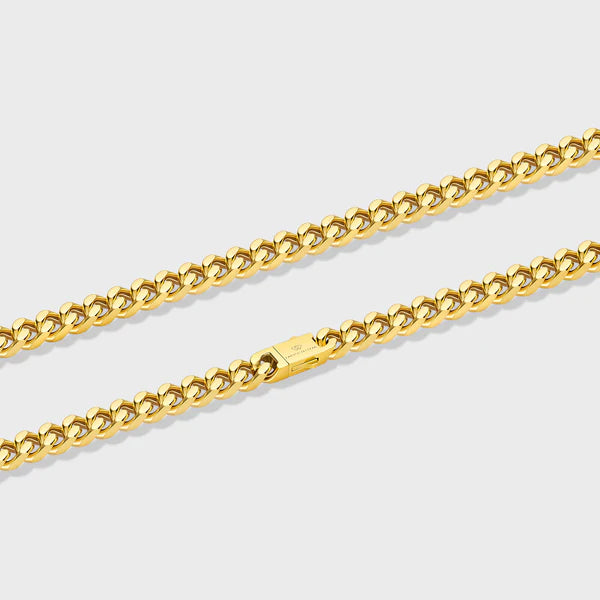 CUBAN LINK CHAIN (GOLD) - 8MM