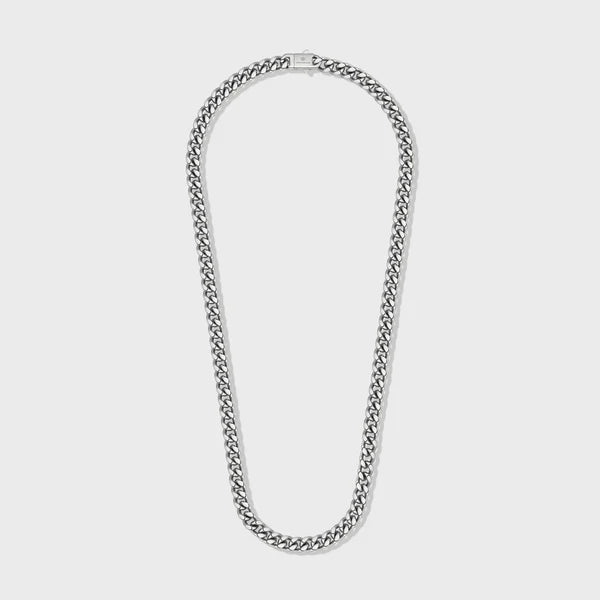 CUBAN LINK CHAIN (SILVER) - 8MM