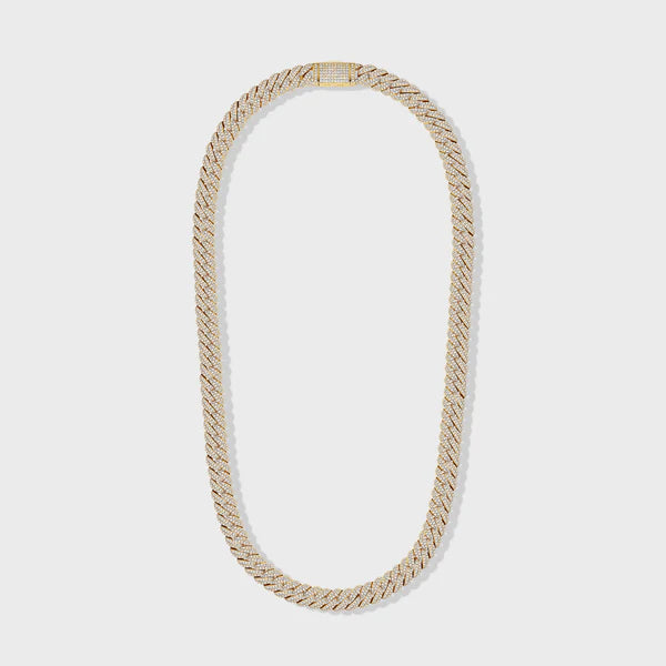 ICED CUBAN CHAIN (GOLD) - 10MM