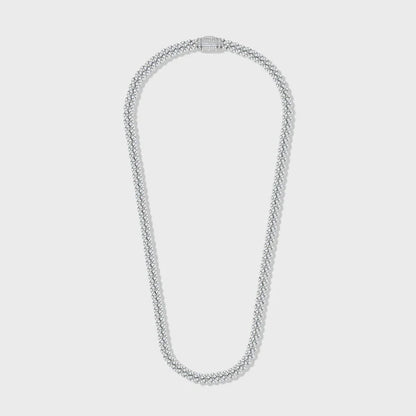 ICED CUBAN CHAIN (SILVER) - 8MM