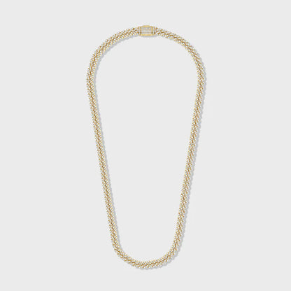 ICED CUBAN CHAIN (GOLD) - 8MM