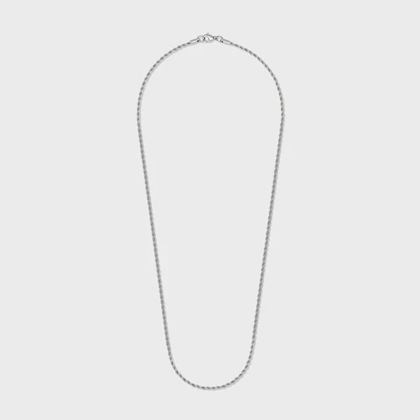 ROPE CHAIN (SILVER) - 2MM