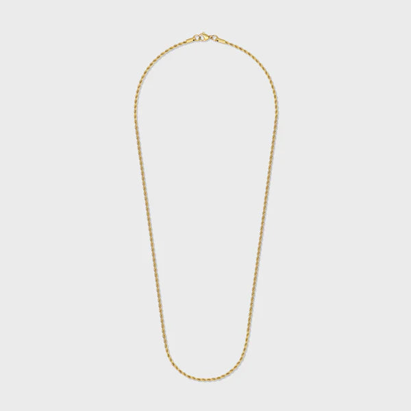 ROPE CHAIN (GOLD) - 2MM