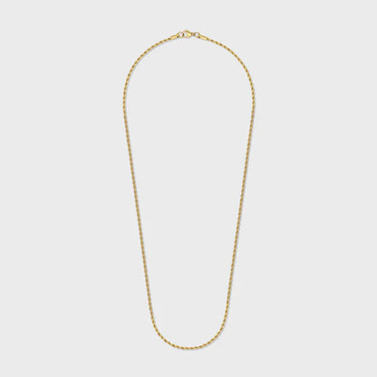 ROPE CHAIN (GOLD) - 2MM