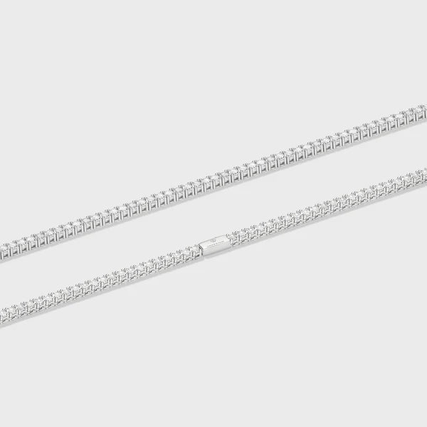 WOMEN'S TENNIS CHAIN (SILVER) - 3MM