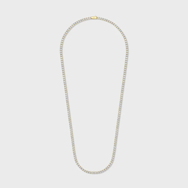 WOMEN'S TENNIS CHAIN (GOLD) - 3MM