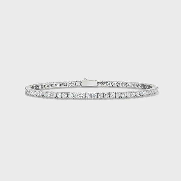 TENNIS BRACELET (SILVER) - 3MM