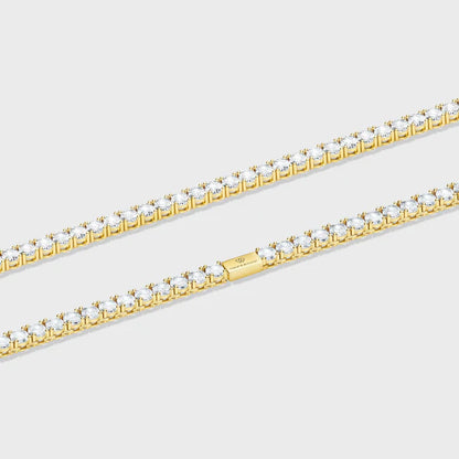 TENNIS CHAIN (GOLD) - 5MM