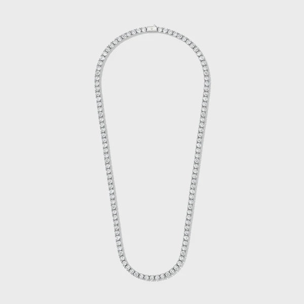 WOMEN'S TENNIS CHAIN (SILVER) - 5MM