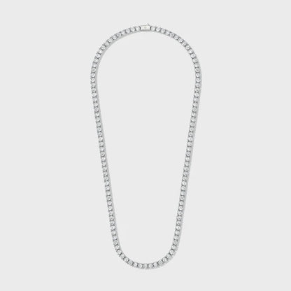 WOMEN'S TENNIS CHAIN (SILVER) - 5MM