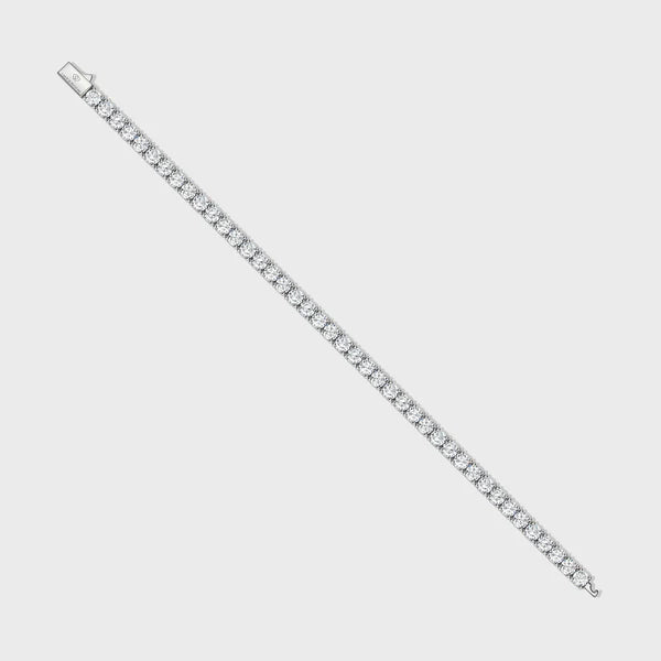 WOMEN'S TENNIS BRACELET (SILVER) - 5MM