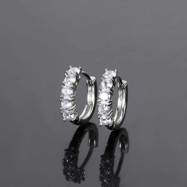 WOMEN ETERNAL EARRINGS (SILVER)