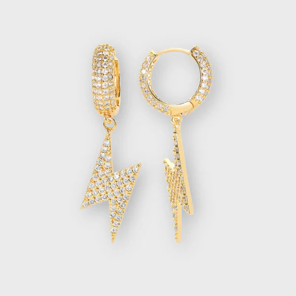 WOMEN FULGUR EARRINGS (GOLD)