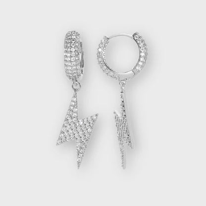 WOMEN FULGUR EARRINGS (SILVER)