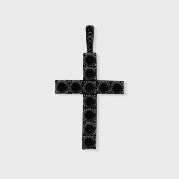 CROSS PENDANT (BLACK)