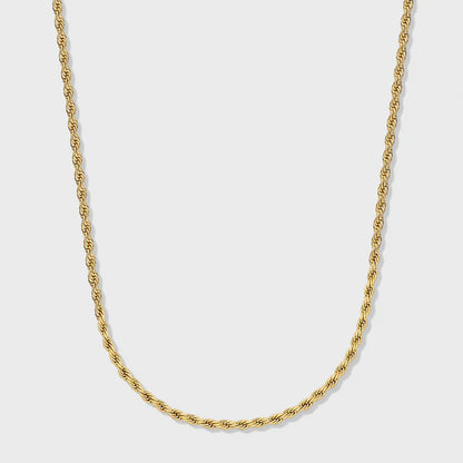 ROPE CHAIN (GOLD) - 2MM