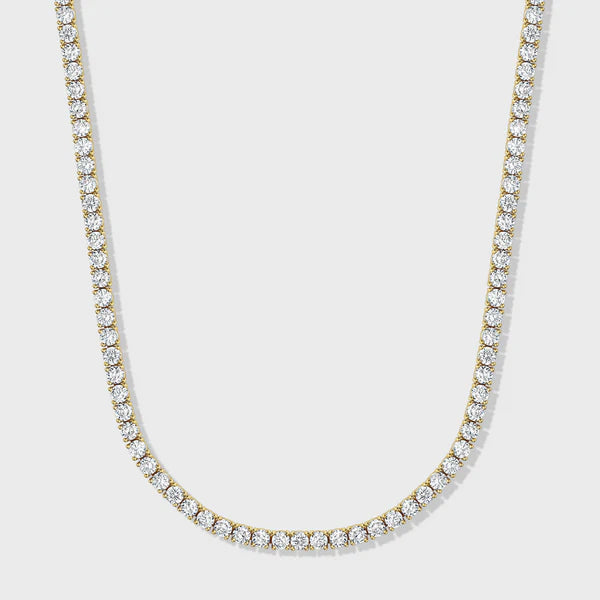 WOMEN'S TENNIS CHAIN (GOLD) - 3MM