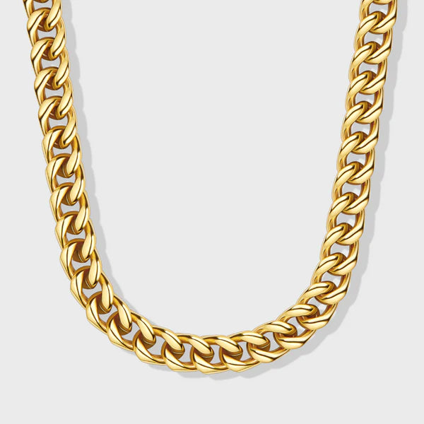 CUBAN LINK CHAIN (GOLD) - 10MM